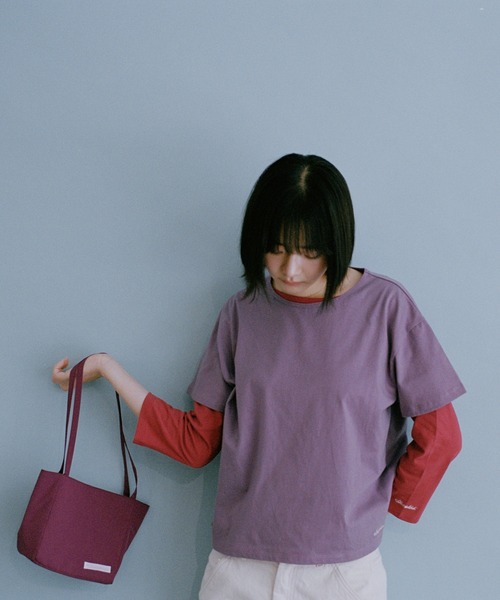 shesaidthat(シーセッドザット)の「shesaidthat - オリガミトートバッグ / Origami Tote(ショルダーバッグ・レディース・ラベンダー/ライトイエロー/ライム/パープル・FREE)」の6枚目の写真