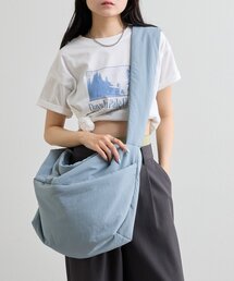 撥水ナイロンフィリングショルダーバッグ