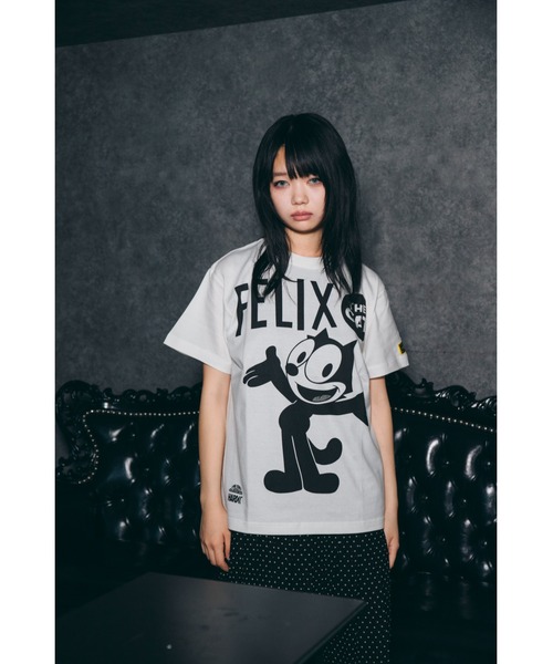 ハードコアチョコレート(ハードコアチョコレート)の「FELIX THE CAT(COMICバニラホワイト)(Tシャツ/カットソー・メンズ・オフホワイト・XX-LARGE/X-LARGE/LARGE)」の1枚目の写真