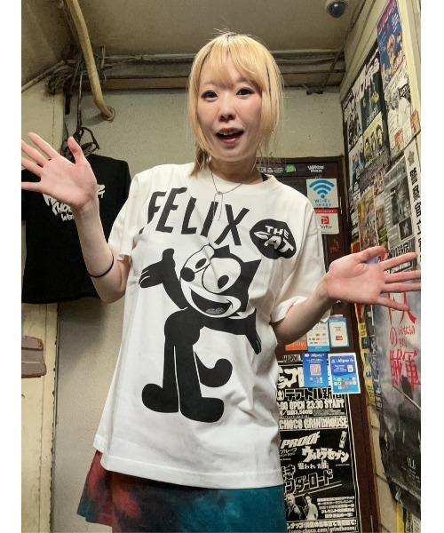 ハードコアチョコレート(ハードコアチョコレート)の「FELIX THE CAT(COMICバニラホワイト)(Tシャツ/カットソー・メンズ・オフホワイト・XX-LARGE/X-LARGE/LARGE)」の9枚目の写真