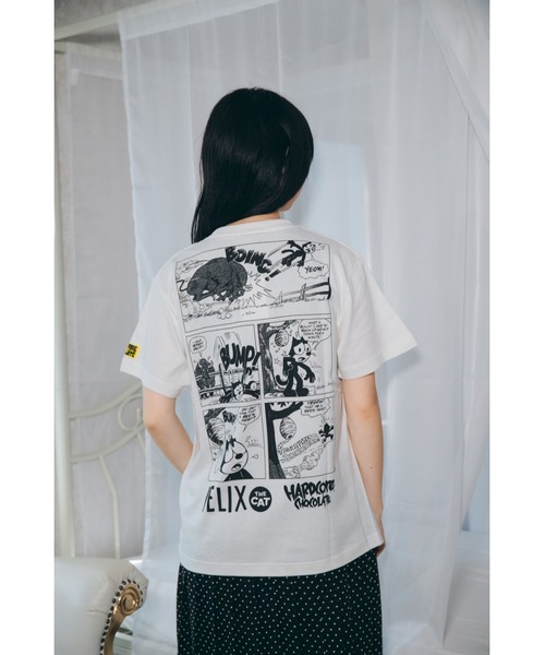 ハードコアチョコレート(ハードコアチョコレート)の「FELIX THE CAT(COMICバニラホワイト)(Tシャツ/カットソー・メンズ・オフホワイト・XX-LARGE/X-LARGE/LARGE)」の6枚目の写真