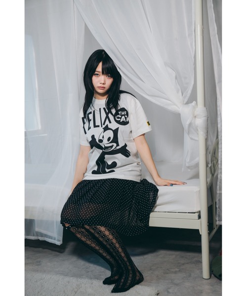 ハードコアチョコレート(ハードコアチョコレート)の「FELIX THE CAT(COMICバニラホワイト)(Tシャツ/カットソー・メンズ・オフホワイト・XX-LARGE/X-LARGE/LARGE)」の7枚目の写真