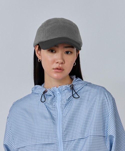OVERRIDE(オーバーライド)の「OVERRIDE REP FLEECE JET CAP SG / オーバーライド(キャップ・レディース・グレー/グリーン/キャメル・57~59cm)」の5枚目の写真