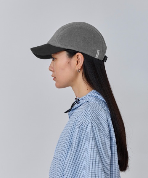OVERRIDE(オーバーライド)の「OVERRIDE REP FLEECE JET CAP SG / オーバーライド(キャップ・レディース・グレー/グリーン/キャメル・57~59cm)」の6枚目の写真