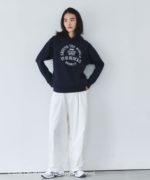GOOD ROCK SPEED(グッドロックスピード)の「【GOOD ROCK SPEED】NYC Hoodie(パーカー・レディース・ネイビー・M)」の11枚目の写真