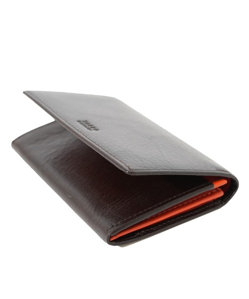 TAKEO KIKUCHI（タケオキクチ）の「【TAKEO KIKUCHI /タケオ キクチ】アルド カードケース 名刺入れ（名刺入れ・メンズ・オレンジ/ブラック/チョコ・FREE）」の6枚目の写真