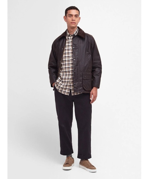 Barbour(バブアー)の「【BEDALE / ビデイル】ワックス ジャケット レギュラーフィット(ブルゾン・メンズ・ブラウン/ブラック/ネイビー/グリーン・44/34/36/38/40/42/46)」の5枚目の写真