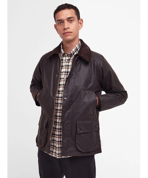 Barbour(バブアー)の「【BEDALE / ビデイル】ワックス ジャケット レギュラーフィット(ブルゾン・メンズ・ブラウン/ブラック/ネイビー/グリーン・44/34/36/38/40/42/46)」の6枚目の写真