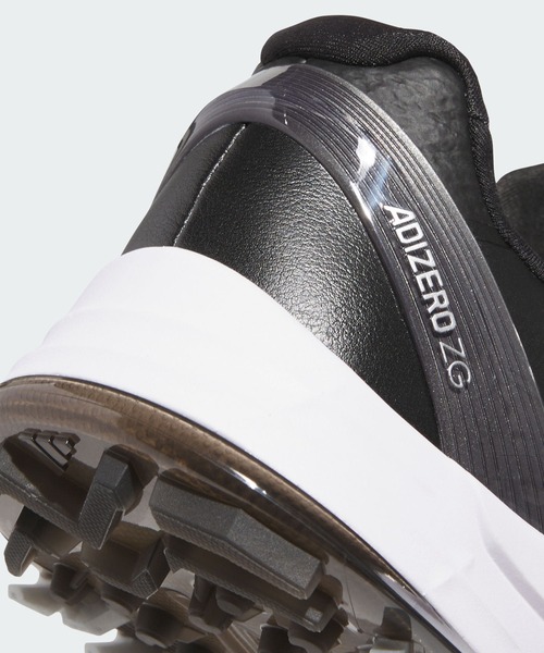 adidas(アディダス)の「adizero Zg Lo ボア スパイクレス ゴルフシューズ / adizero Zg Lo Boa Spikeless Golf Shoes【adidas Golf/アディダスゴルフ】(スニーカー・メンズ・ブラック×シルバー・27.0cm/27.5cm/28.5cm/29.0cm/28.0cm/24.5cm/25.0cm/25.5cm/26.5cm/26.0cm)」の7枚目の写真