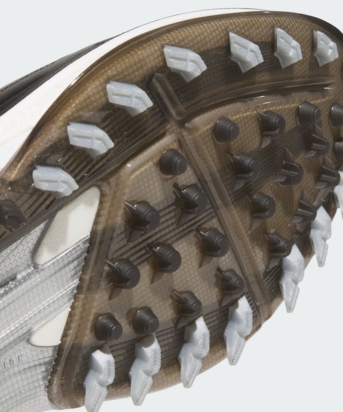adidas(アディダス)の「adizero Zg Lo ボア スパイクレス ゴルフシューズ / adizero Zg Lo Boa Spikeless Golf Shoes【adidas Golf/アディダスゴルフ】(スニーカー・メンズ・ブラック×シルバー・27.0cm/27.5cm/28.5cm/29.0cm/28.0cm/24.5cm/25.0cm/25.5cm/26.5cm/26.0cm)」の8枚目の写真