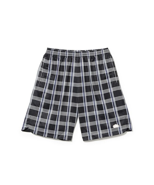 BEAMS T(ビームスティー)の「LOLA'S HARDWARE / 'Check Mate’ Mesh Shorts(その他パンツ・メンズ・ブラック・M/L/XL)」の1枚目の写真