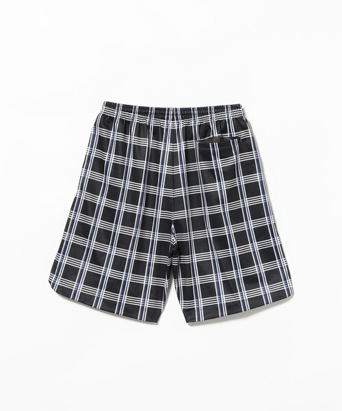 BEAMS T(ビームスティー)の「LOLA'S HARDWARE / 'Check Mate’ Mesh Shorts(その他パンツ・メンズ・ブラック・M/L/XL)」の6枚目の写真