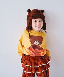 p.premier（ピードットプルミエ）の「レトロぬいフォトプリントロンT（Tシャツ/カットソー）」