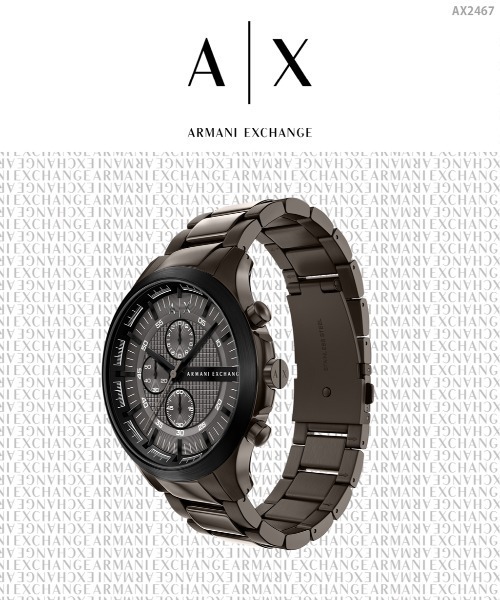 ARMANI EXCHANGE(アルマーニエクスチェンジ)の「アルマーニ・エクスチェンジ 腕時計 メンズ アナログ ステンレス AX2467(アナログ腕時計・メンズ・ブラウン・FREE)」の6枚目の写真