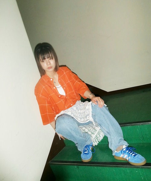 Johnbull（ジョンブル）の「インドレーススカート（スカート・レディース・ホワイト/モカ・FREE）」の9枚目の写真