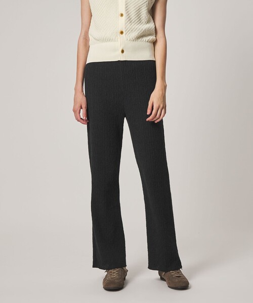 Steven Alan(スティーブンアラン)の「<Steven Alan>シュリンクレース パンツ(その他パンツ・レディース・ブラック/ダークブラウン/オフホワイト・FREE)」の1枚目の写真