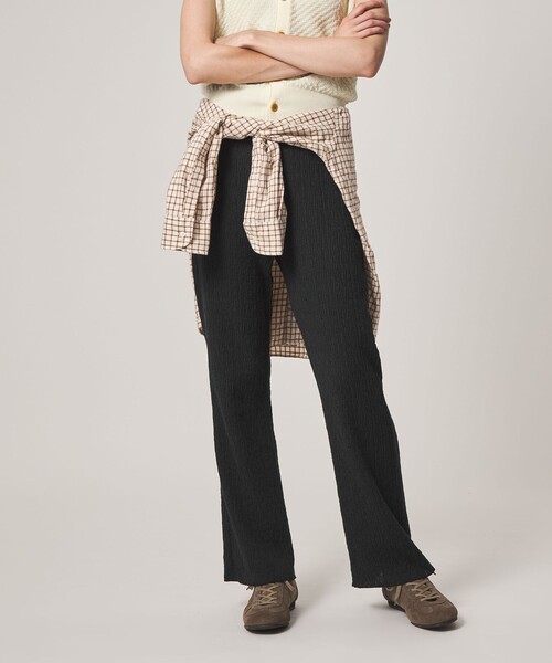 Steven Alan(スティーブンアラン)の「<Steven Alan>シュリンクレース パンツ(その他パンツ・レディース・ブラック/ダークブラウン/オフホワイト・FREE)」の7枚目の写真