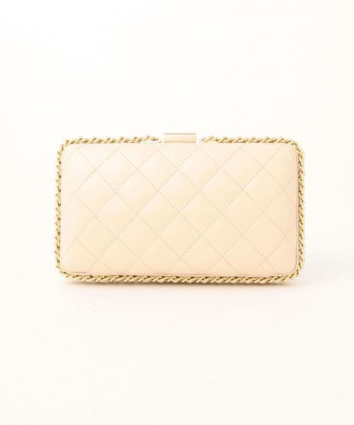 UNITED ARROWS（ユナイテッドアローズ）の「UPCE キルティング チェーン バッグ◆（ショルダーバッグ・レディース・ブラック/ナチュラル/ベージュ・FREE）」の5枚目の写真