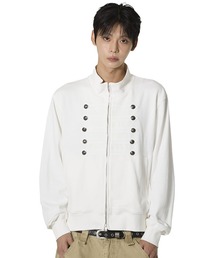 Openyard（オープンヤード）の「『Openyard/オープンヤード』 NAPOLEON SWEAT ZIP UP/ナポレオンスウェットジップアップ（その他トップス）」