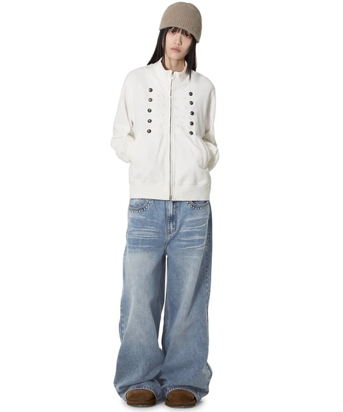 Openyard/オープンヤード』 NAPOLEON SWEAT ZIP UP/ナポレオン