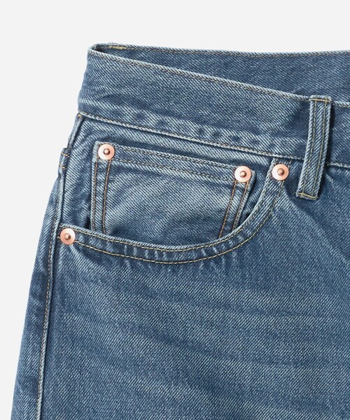 NICE WEATHER(ナイスウェザー)の「<NICE WEATHER>5P ストレートデニムパンツ(デニムパンツ・メンズ・ブラック/ネイビー・L/M/XS/S)」の13枚目の写真