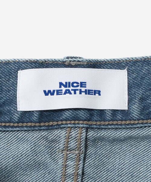 NICE WEATHER(ナイスウェザー)の「<NICE WEATHER>5P ストレートデニムパンツ(デニムパンツ・メンズ・ブラック/ネイビー・L/M/XS/S)」の4枚目の写真