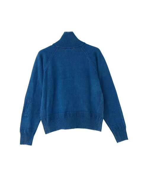 HYSTERIC GLAMOUR(ヒステリックグラマー)の「HYSTERIC DREAM ジャンパー(ニット/セーター・レディース・ダークインディゴブルー/パープル/ブラック・FREE)」の4枚目の写真