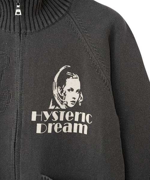 HYSTERIC GLAMOUR(ヒステリックグラマー)の「HYSTERIC DREAM ジャンパー(ニット/セーター・レディース・ダークインディゴブルー/パープル/ブラック・FREE)」の9枚目の写真