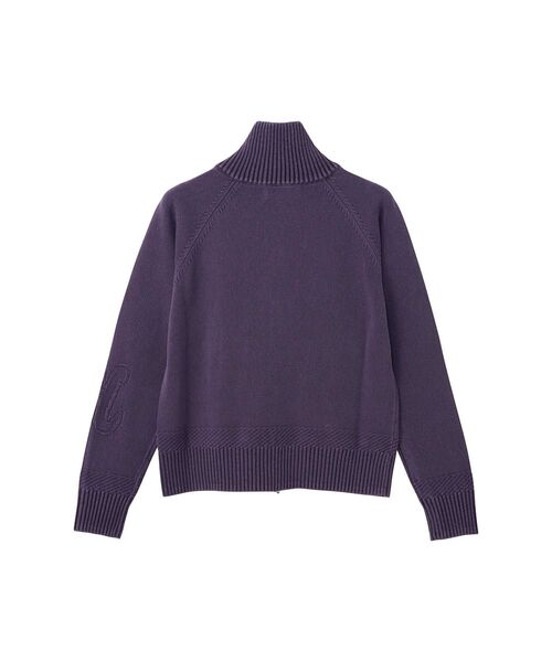 HYSTERIC GLAMOUR(ヒステリックグラマー)の「HYSTERIC DREAM ジャンパー(ニット/セーター・レディース・ダークインディゴブルー/パープル/ブラック・FREE)」の12枚目の写真