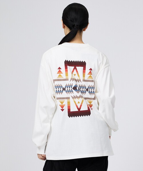 PENDLETON(ペンドルトン)の「【PENDLETON/ペンドルトン】Back Print LS Tee / バックプリントロングスリーブTシャツ / ユニセックス(Tシャツ/カットソー・メンズ・オフホワイト/ブラック・M/L)」の8枚目の写真