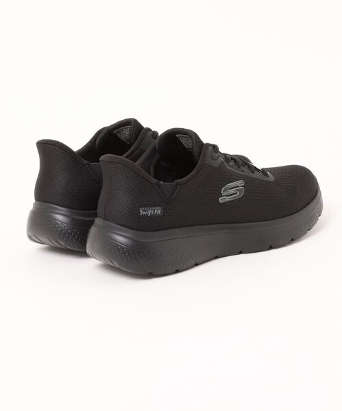 SKECHERS（スケッチャーズ）の「SKECHERS スケッチャーズ SWIFT FIT スウィフトフィット GENO-DARRELL【軽量】メンズスニーカー ハンズフリー(ジェノ)（スニーカー・メンズ・ブラック×ブラック/ブルー系その他・25.5cm/26.5cm/27.5cm/25.0cm/26.0cm/27.0cm/28.0cm/29.0cm）」の3枚目の写真