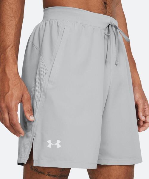 UNDER ARMOUR（アンダーアーマー）の「UAローンチ 7インチ アンラインド ショーツ（ランニング/メンズ）（その他パンツ・メンズ・グレー・M）」の8枚目の写真