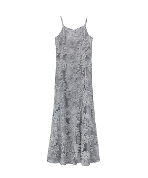 ANDRESD(アンドレスド)の「フロッキングボレロドレス / FLOCKING BOLERO DRESS(ドレス・レディース・ブラウン/グレー/ブラック・L/M/S)」の21枚目の写真