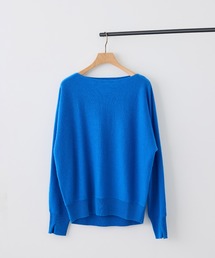 【J'aDoRe・一部店舗限定サイズ】カシミヤ100% ボートネックドルマンスリーブニット
