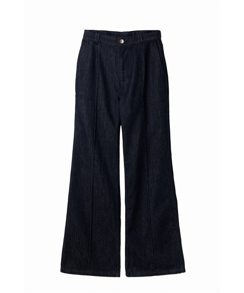 Her lip to(ハーリップトゥー)の「Essential Semi Flared Jeans(デニムパンツ・レディース・インディゴブルー・XS/S/M)」の13枚目の写真