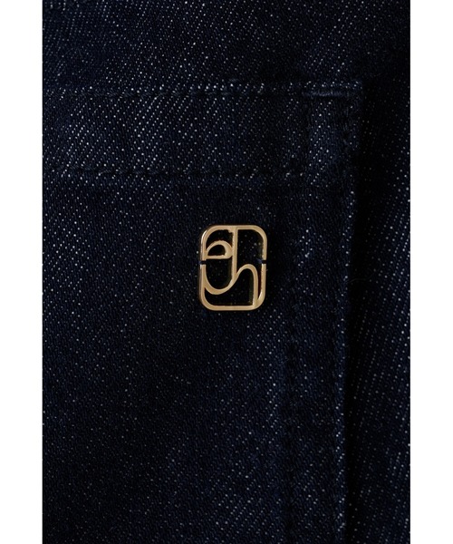 Her lip to(ハーリップトゥー)の「Essential Semi Flared Jeans(デニムパンツ・レディース・インディゴブルー・XS/S/M)」の4枚目の写真