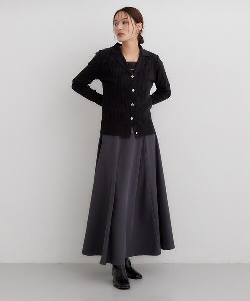THE SHOP TK (ザ ショップ ティーケー )の「【毛玉・静電気防止/洗える】美ラインリブニット~KINOCO~(ニット/セーター・レディース・アイボリー・13)」の8枚目の写真