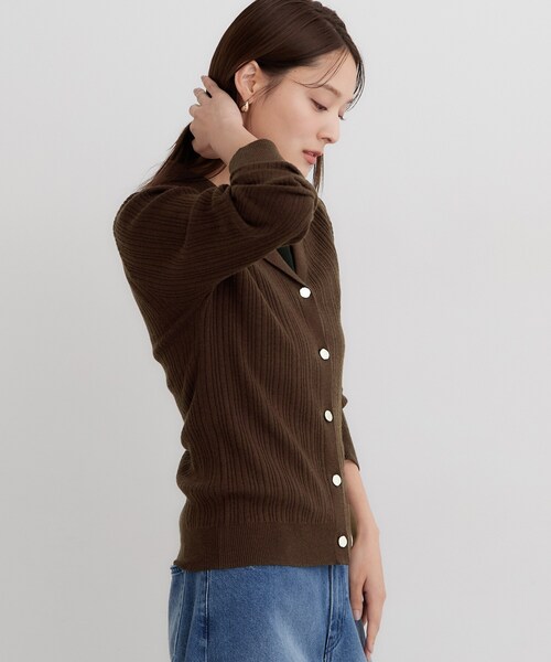 THE SHOP TK (ザ ショップ ティーケー )の「【毛玉・静電気防止/洗える】美ラインリブニット~KINOCO~(ニット/セーター・レディース・アイボリー・13)」の11枚目の写真