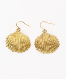 【chibi jewels】チビ・ジュエルズ シェルピアス Cockle Shell Earrings