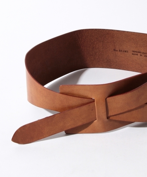 Ray BEAMS(レイビームス)の「Ray BEAMS / 80mm レザーベルト(ベルト・レディース・ブラック/ブラウン系その他・ONE SIZE)」の11枚目の写真