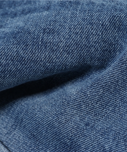 RES DENIM（レスデニム）の「RES DENIM/レスデニム LOVEFOOL ROLLED デニムショーツ インディゴ クラッシュ ダメージ（デニムパンツ・レディース・ライトブルー・24inch/25inch/26inch/27inch）」の9枚目の写真