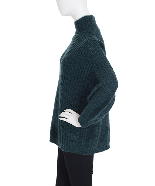 merry jenny（メリージェニー）の「ボリュームルーズニット（ニット/セーター・レディース・アイボリー/ブラック/ピンク/グリーン・FREE）」の5枚目の写真