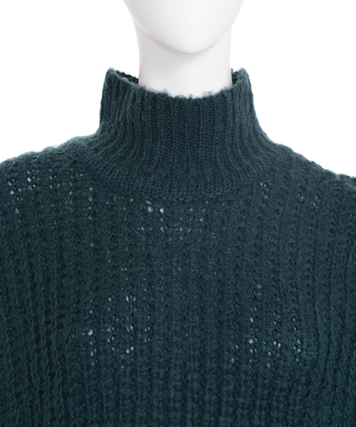 merry jenny（メリージェニー）の「ボリュームルーズニット（ニット/セーター・レディース・アイボリー/ブラック/ピンク/グリーン・FREE）」の7枚目の写真