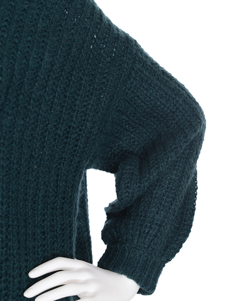 merry jenny（メリージェニー）の「ボリュームルーズニット（ニット/セーター・レディース・アイボリー/ブラック/ピンク/グリーン・FREE）」の8枚目の写真