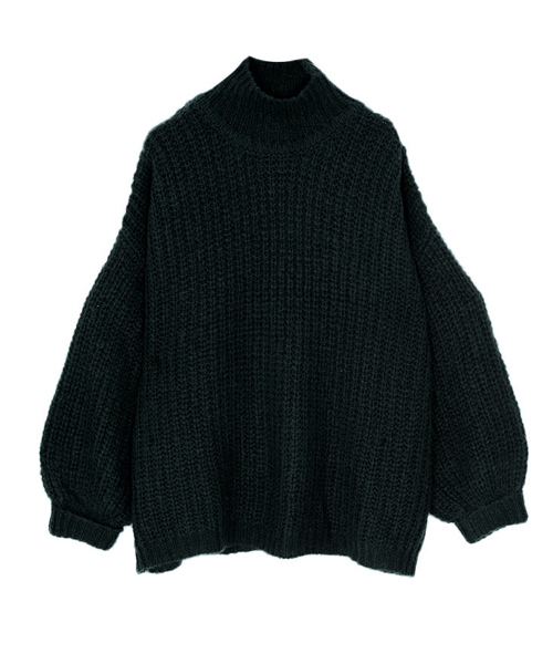 merry jenny（メリージェニー）の「ボリュームルーズニット（ニット/セーター・レディース・アイボリー/ブラック/ピンク/グリーン・FREE）」の14枚目の写真