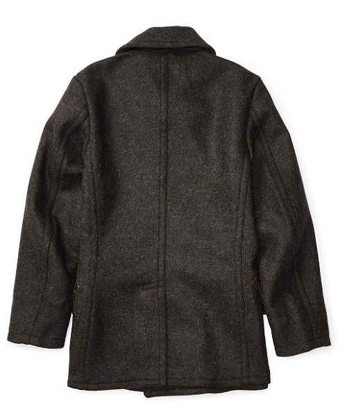 RRL（ダブル アール エル）の「ダブルフェイスド ウール ピーコート