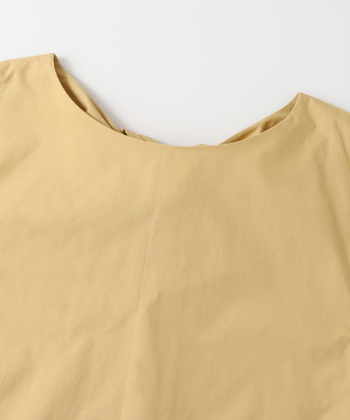 KBF+（ケービーエフプラス）の「KBF+ 後ろリボンブラウス（Tシャツ/カットソー・レディース・イエロー/オフホワイト/グレー・ONE）」の20枚目の写真