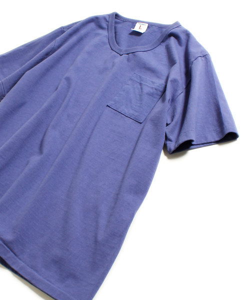Denime(ドゥニーム)の「【MadeInJapan】BASIC CUTSEW/ベーシックカットソーVネックポケT(Tシャツ/カットソー・メンズ・ホワイト/杢グレー/ブラック/ライトブラウン/ピンク/ネイビー/カーキ・SMALL/X-LARGE/LARGE/MEDIUM)」の6枚目の写真