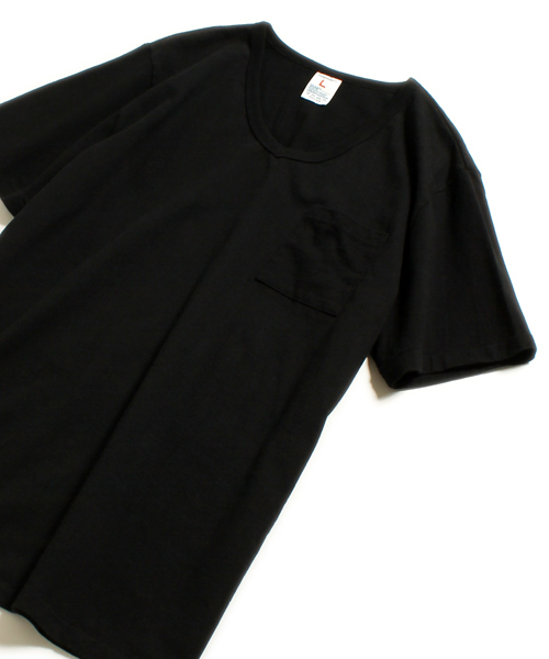 Denime(ドゥニーム)の「【MadeInJapan】BASIC CUTSEW/ベーシックカットソーVネックポケT(Tシャツ/カットソー・メンズ・ホワイト/杢グレー/ブラック/ライトブラウン/ピンク/ネイビー/カーキ・SMALL/X-LARGE/LARGE/MEDIUM)」の1枚目の写真