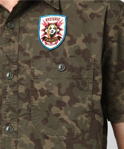 HYSTERIC GLAMOUR（ヒステリックグラマー）の「半袖ミリタリー